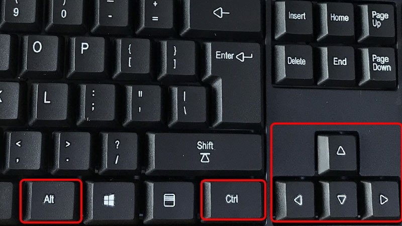 Khắc phục màn hình laptop bị lật ngược