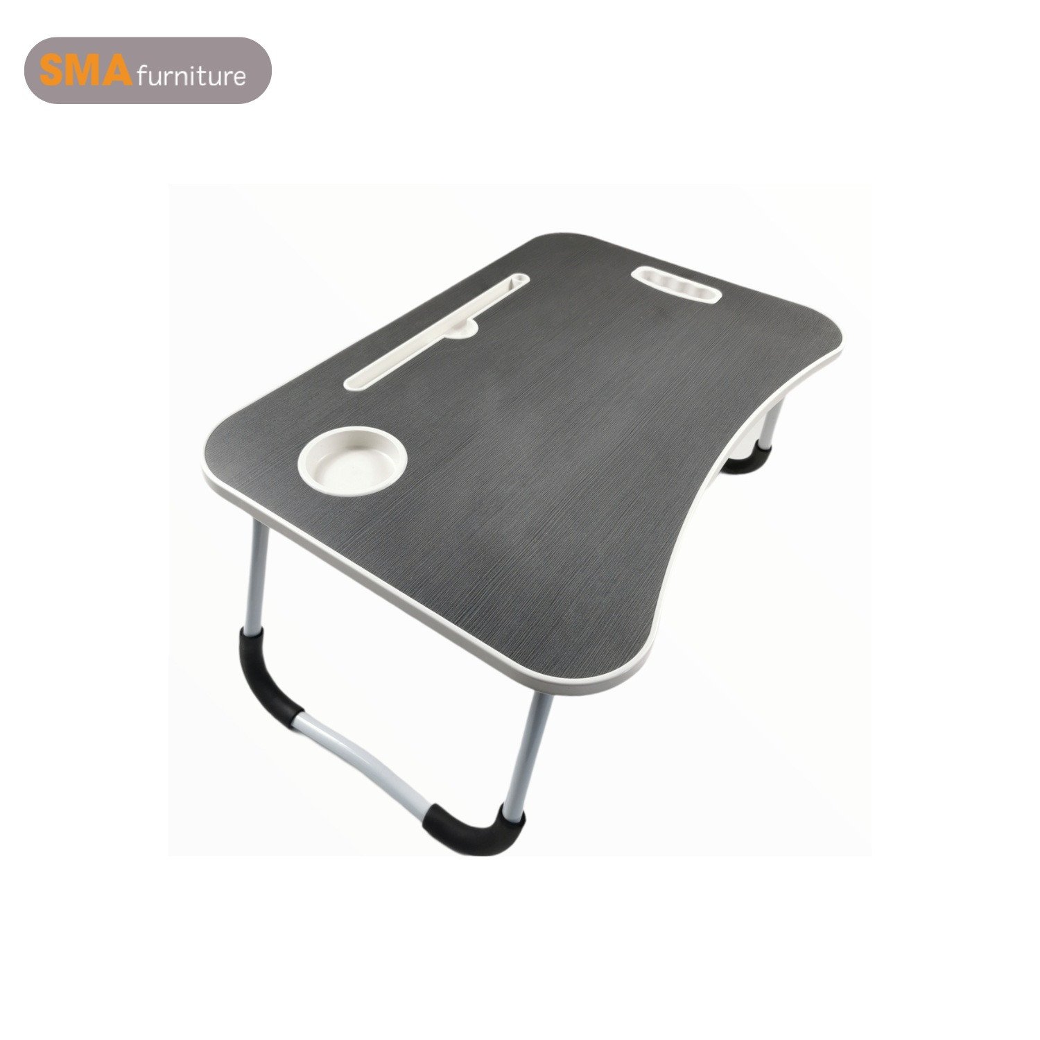 Khe rãnh trên bàn kê laptop trên giường giúp cố định thiết bị