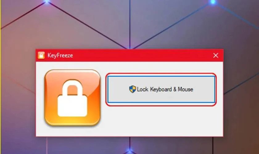 Khóa bàn phím laptop HP dễ dàng với KeyFreeze