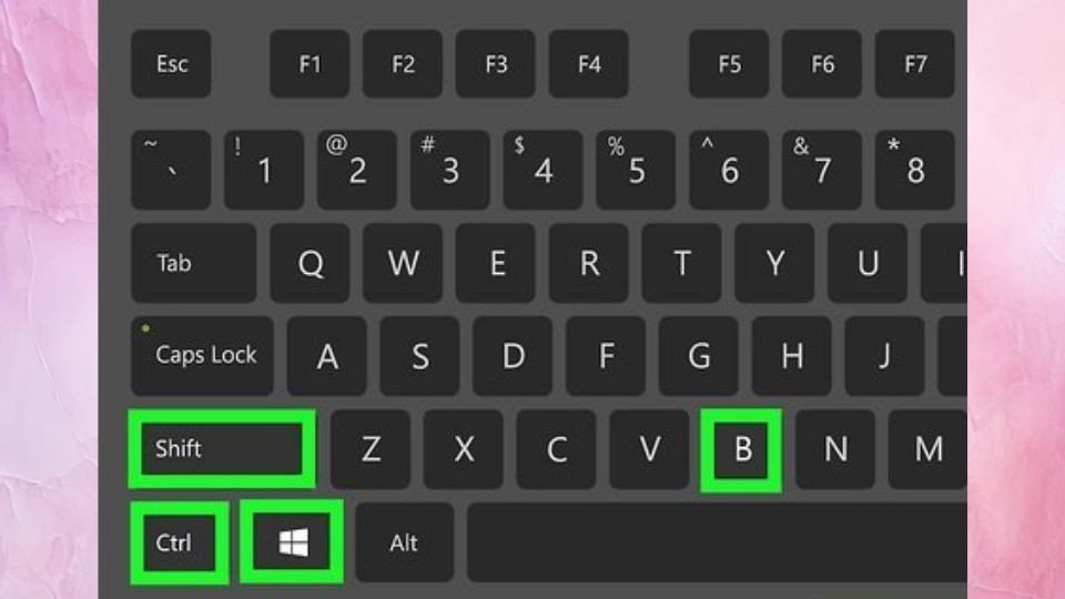 Khởi động lại driver đồ họa để khắc phục laptop bị đơ