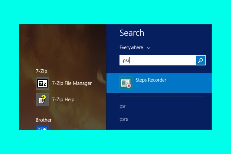 Khởi động Problem Steps Recorder trên Windows 7 để ghi màn hình