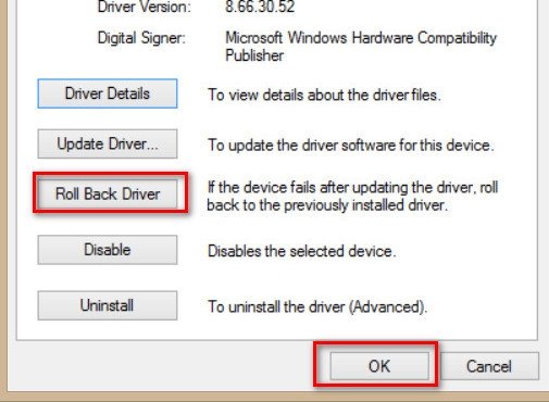 Khôi phục trình điều khiển màn hình laptop không cảm ứng được Win 10