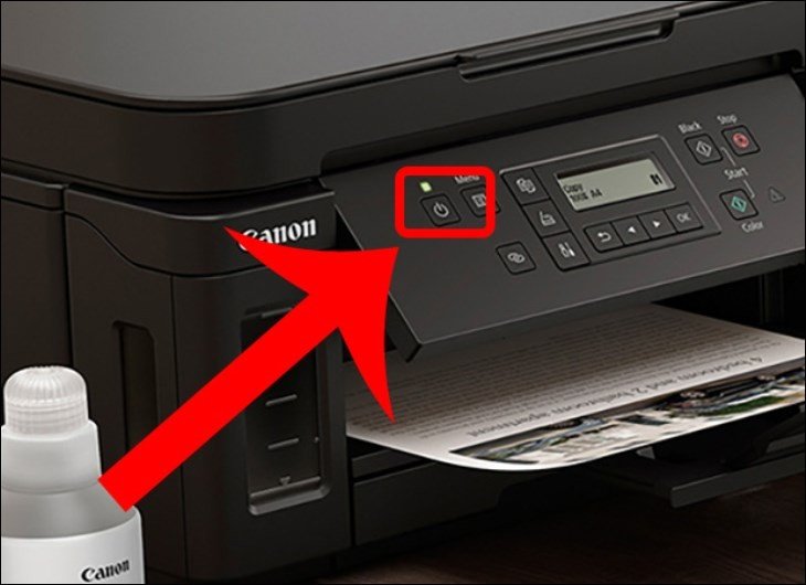 Không nên lạm dụng việc tắt nguồn máy in để hủy lệnh in