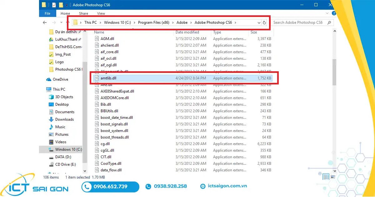 Kích hoạt Photoshop trên laptop bằng file crack