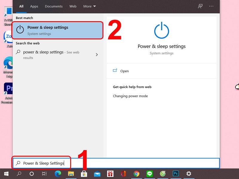 Kiểm tra cài đặt quản lý pin trên laptop Dell