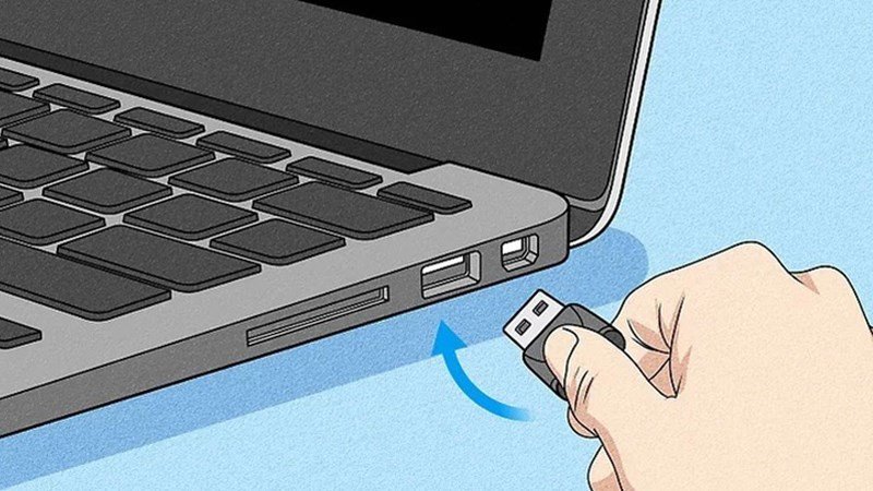 Kiểm tra dây cáp kết nối bàn phím laptop với mainboard