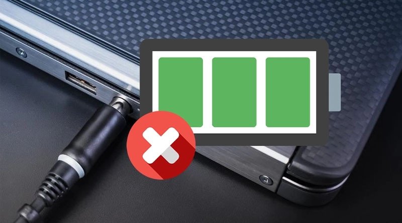 Kiểm tra kết nối bộ sạc chính hãng để khắc phục đèn sạc pin laptop Dell nhấp nháy vàng