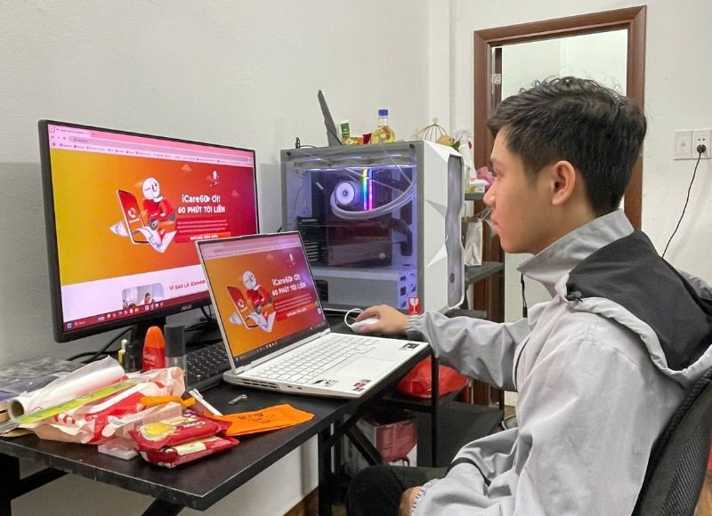 Kiểm tra laptop sau khi sửa chữa tận nơi