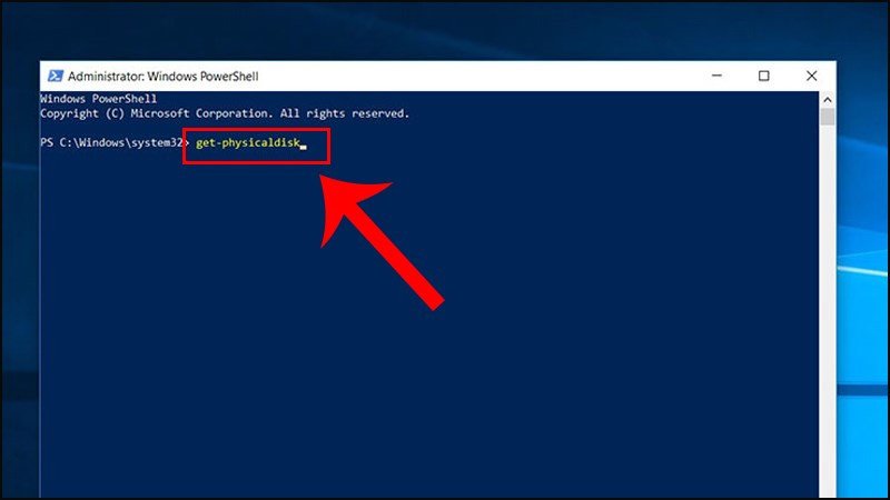 Kiểm tra ổ cứng bằng PowerShell