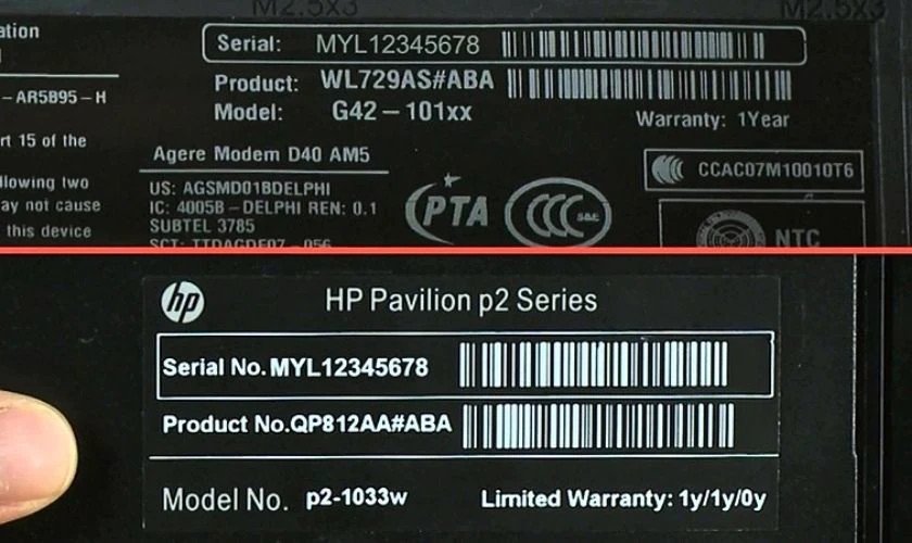 Kiểm tra thông tin pin laptop