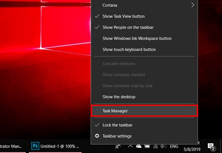 Kiểm tra và khởi động lại dịch vụ HID khi laptop không nhận USB chuột