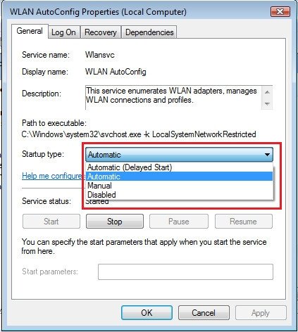 Kiểm tra và kích hoạt dịch vụ WLAN AutoConfig trong Windows 11