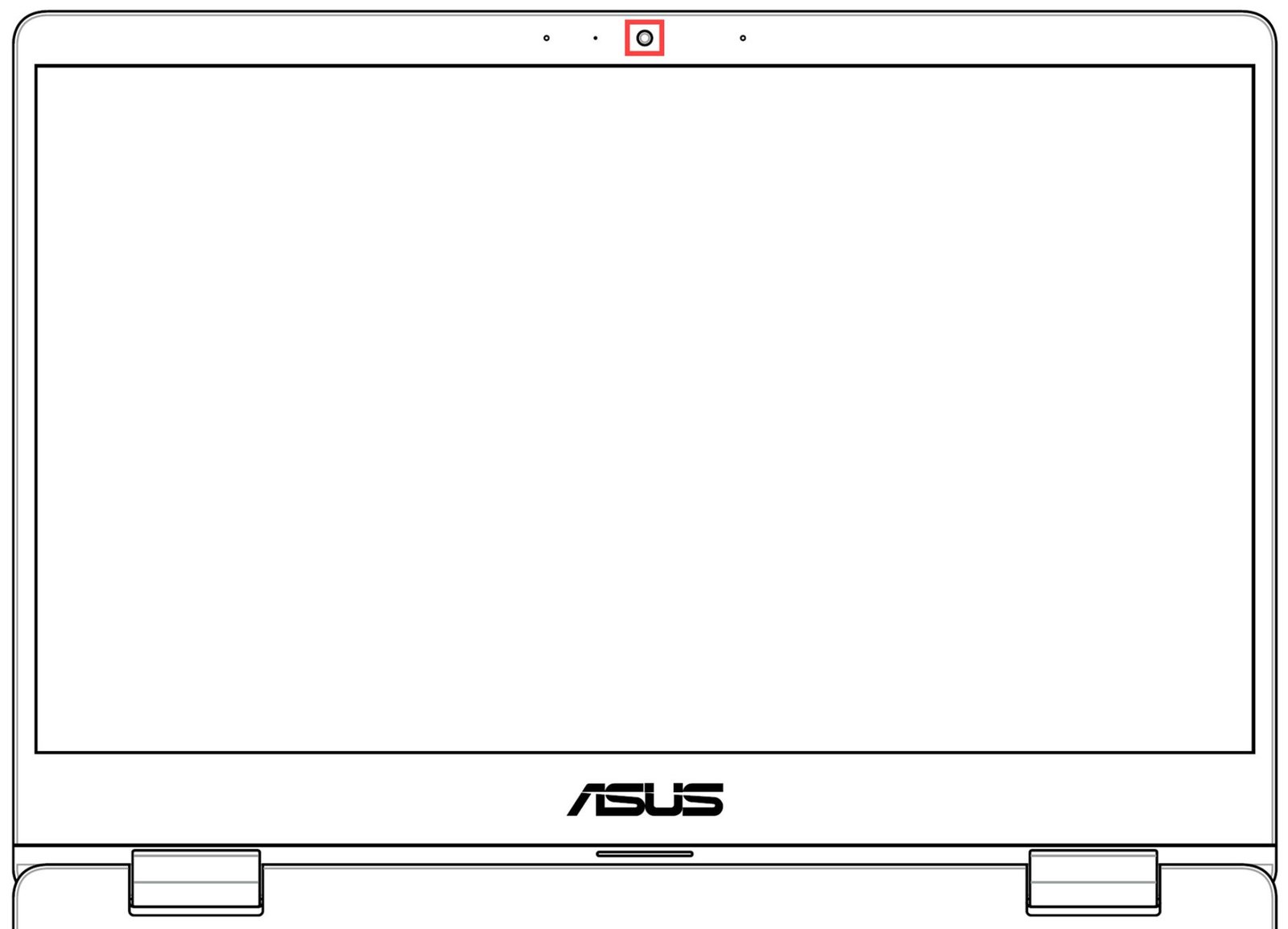 Kiểm tra và lau sạch ống kính camera laptop Asus để đảm bảo chất lượng hình ảnh