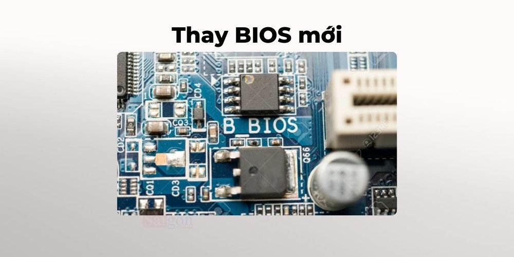 Kỹ thuật viên đang tiến hành thay thế chip BIOS chuyên nghiệp