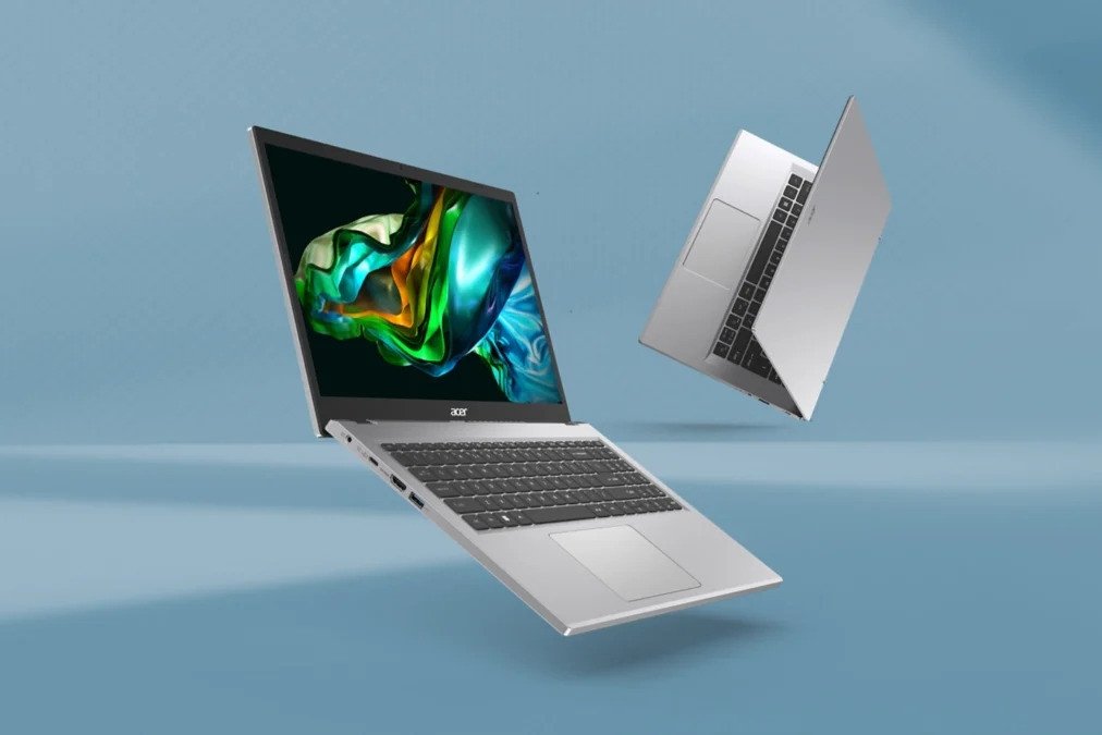 Laptop Acer Aspire 3 A315-44P-R5QG R7 5700U màu bạc, hiệu năng cao với chip AMD Ryzen 7, mẫu laptop tầm giá 15 triệu đáng cân nhắc