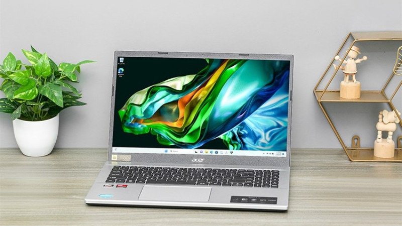 Laptop Acer Aspire 3 A315 44P R9W8 R7 5700U hiệu năng ổn định