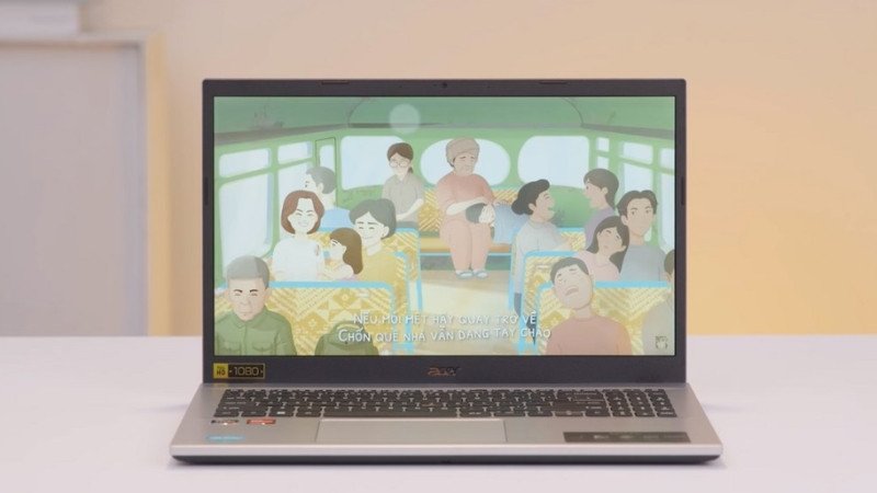Laptop Acer Aspire 3 A315 44P R9W8 R7 5700U mỏng nhẹ