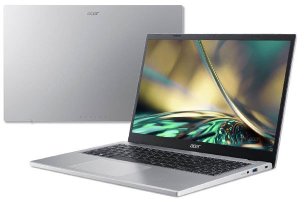 Laptop Acer Aspire 3 A315-510P, một trong những lựa chọn laptop 10 triệu tốt nhất cho công việc văn phòng