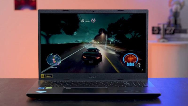 Laptop Acer Aspire 7 Gaming A715 76G 5132 i5 12450H hiệu năng mạnh mẽ