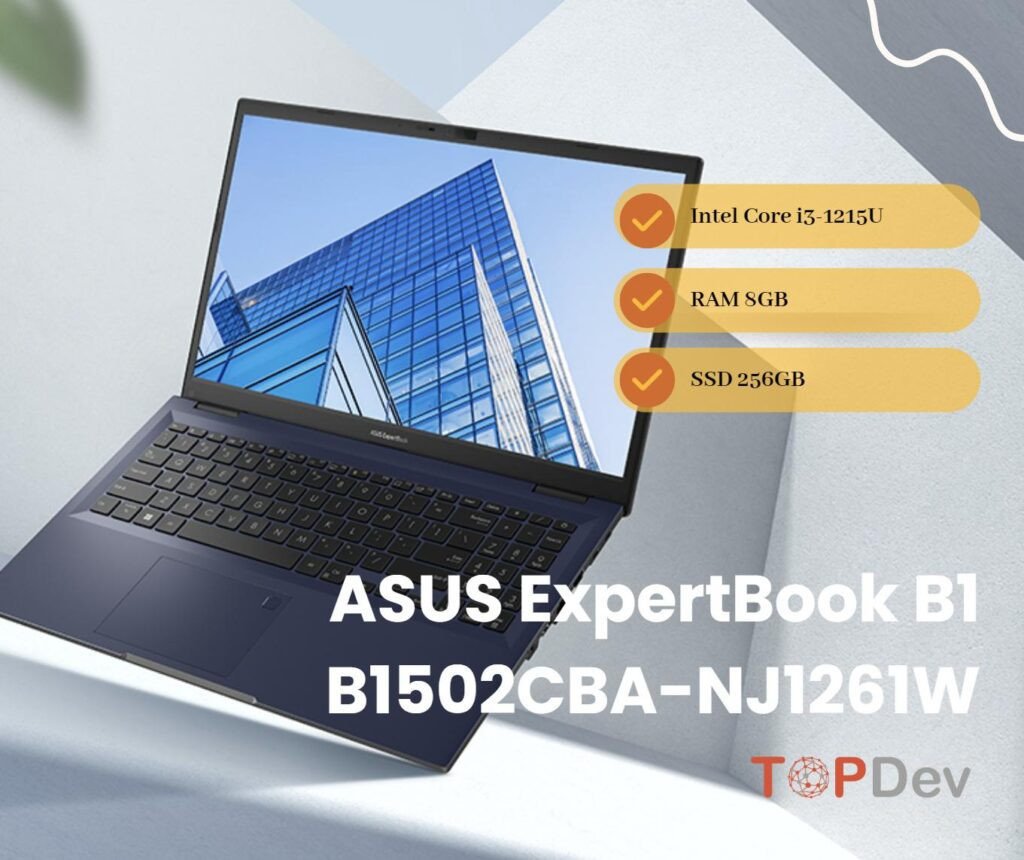 Laptop Asus ExpertBook B1, bền bỉ và hiệu quả cho lập trình viên giá rẻ dưới 10 triệu
