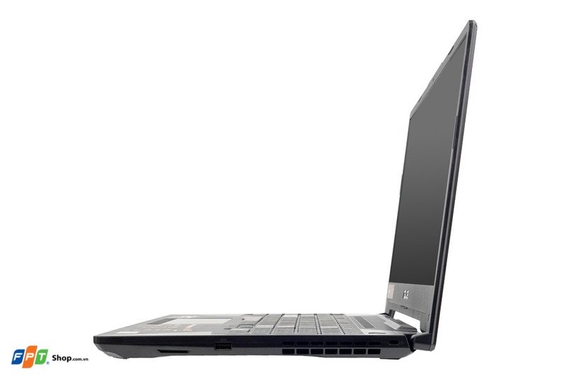 Laptop ASUS TUF Gaming A15 FA506NCR-HN047W với các cổng kết nối bên cạnh