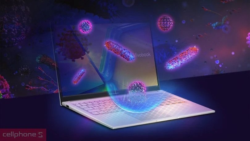 Laptop Asus Vivobook 15 X1504ZA-NJ1039W với RAM 16GB và SSD 512GB