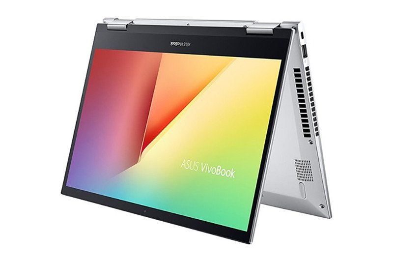 Laptop Asus Vivobook Flip TP series màu bạc