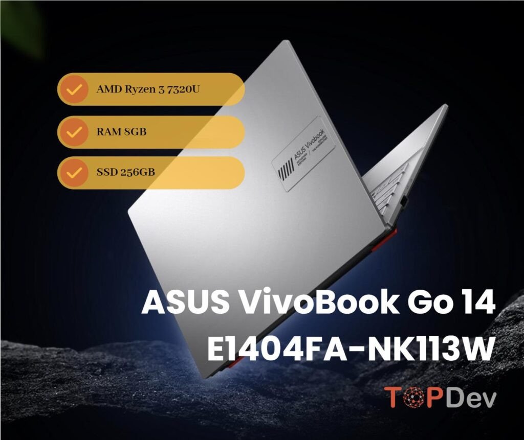 Laptop Asus VivoBook Go 14, sự lựa chọn di động cho lập trình viên dưới 10 triệu