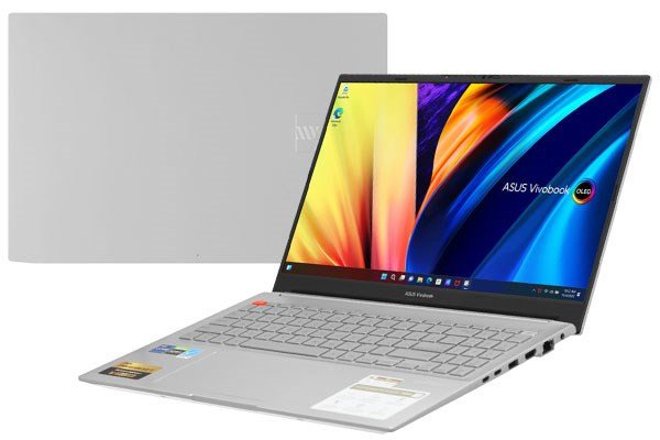 Laptop Asus Vivobook Pro 15 OLED K6502Z, thiết kế thanh lịch và ổ cứng SSD rộng rãi