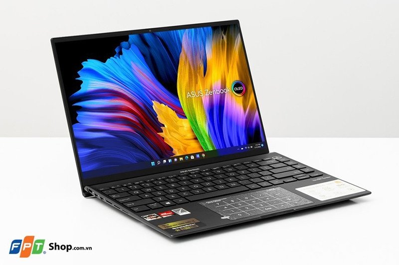 Laptop Asus Zenbook Flip màu xanh đen sang trọng