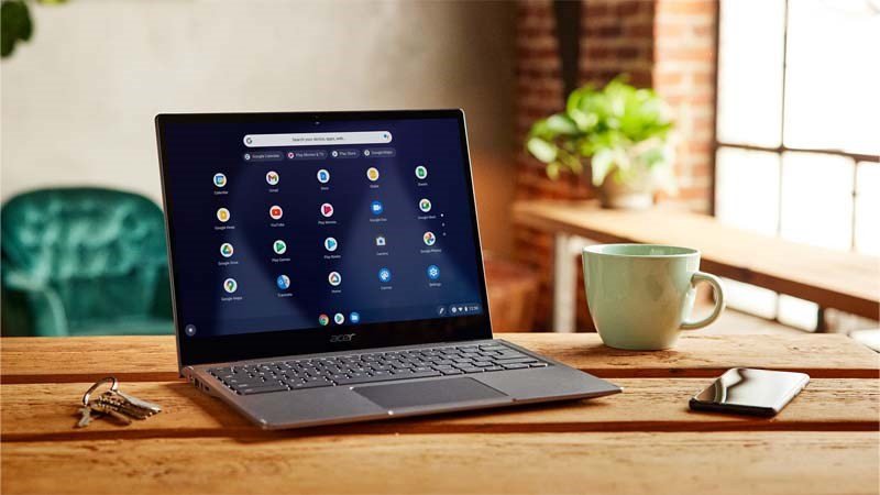 Laptop Chrome OS gọn nhẹ, bảo mật cao, phù hợp với người dùng cơ bản