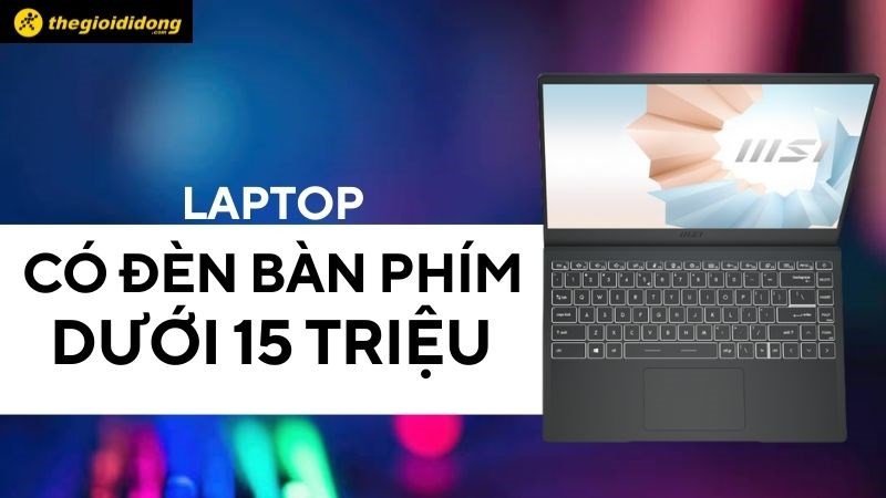 laptop có đèn bàn phím
