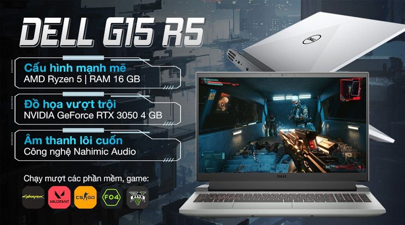 Laptop Dell nổi tiếng với độ bền cao và cấu hình mượt mà