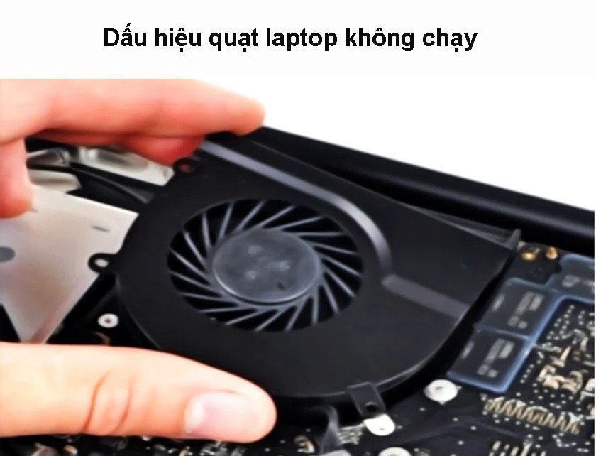 Laptop Dell quá nóng là dấu hiệu quạt làm mát không hoạt động