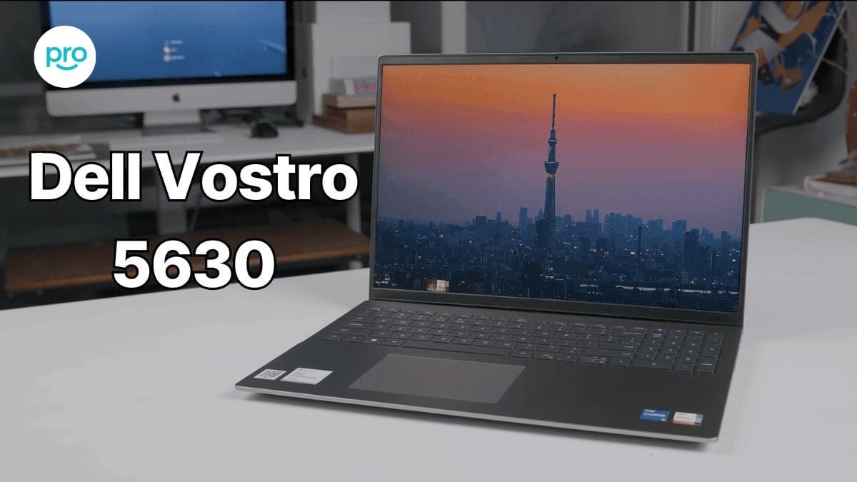 Laptop Dell Vostro 16 5630, thiết kế thanh lịch cùng hiệu năng ổn định cho người làm đồ họa