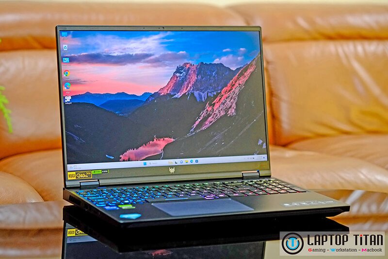 Laptop gaming Acer Predator Helios 16 hiệu năng