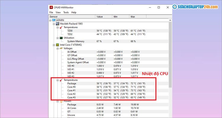 Laptop gaming đang hoạt động với nhiệt độ ổn định, minh họa cách kiểm soát nhiệt độ laptop khi chơi game