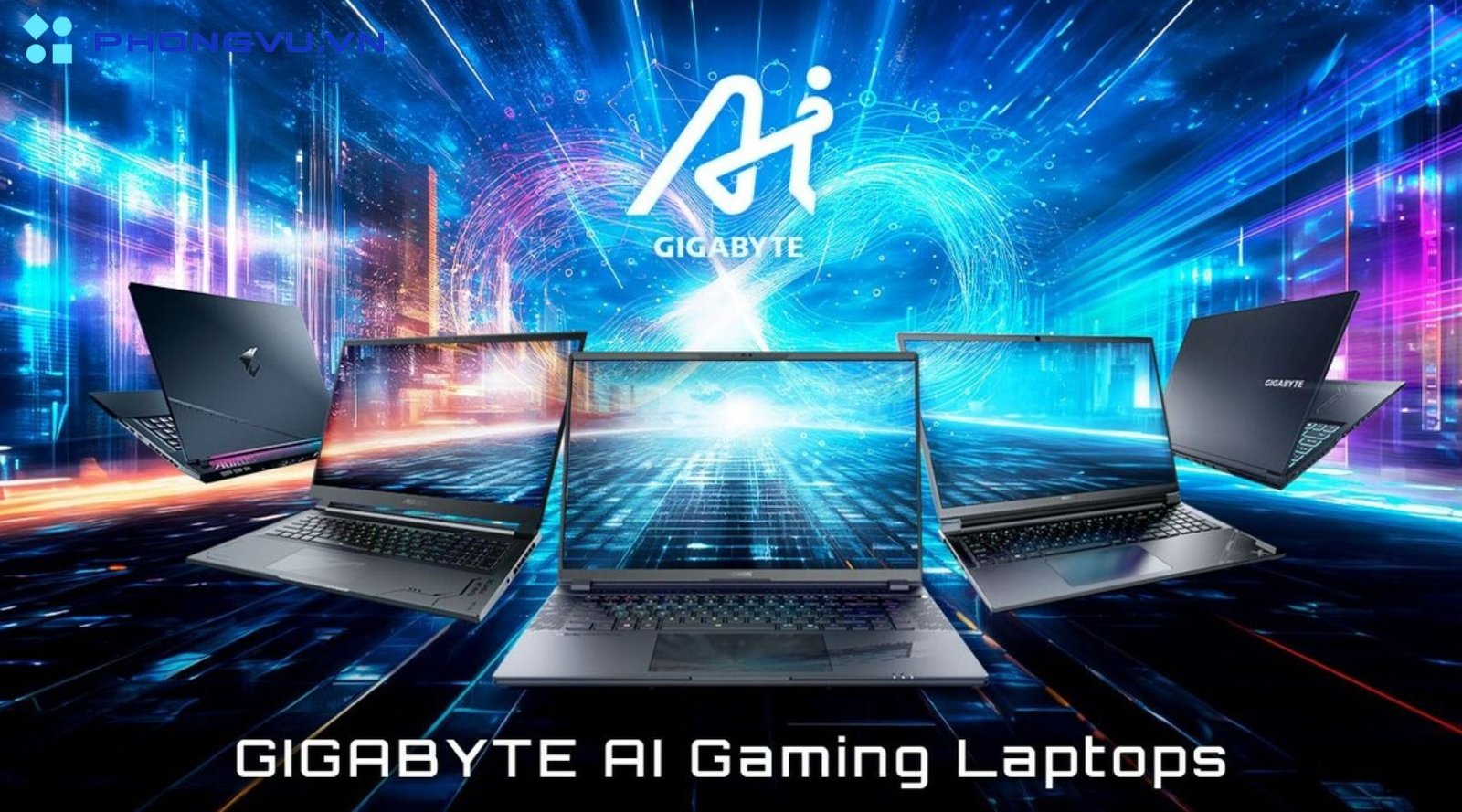 Laptop gaming với các tính năng công nghệ hiện đại được hiển thị trên màn hình, tối ưu hóa trải nghiệm cho người dùng tìm kiếm laptop chơi game tốt nhất hiện nay.