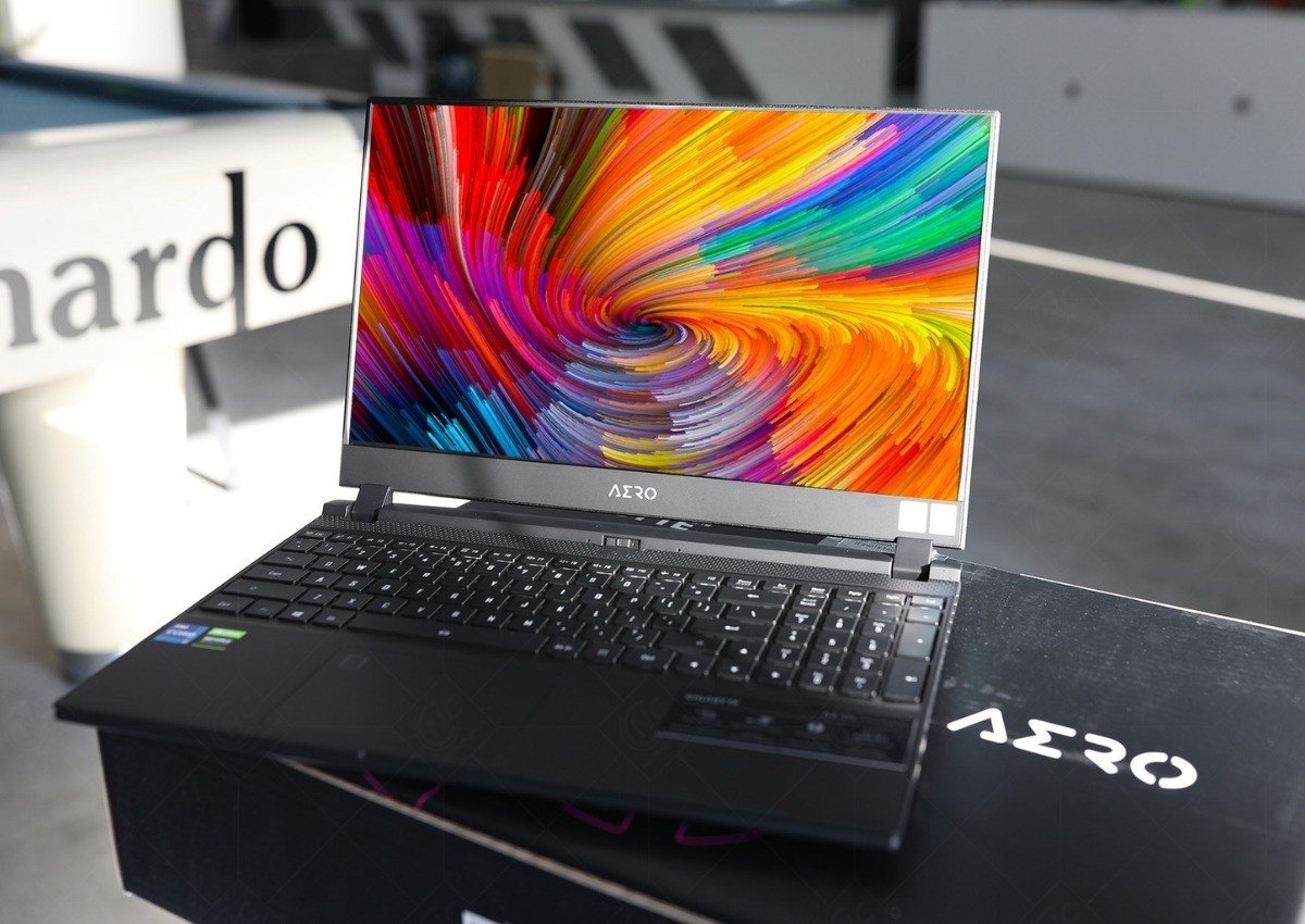Laptop Gigabyte Aero phù hợp cho thiết kế đồ họa