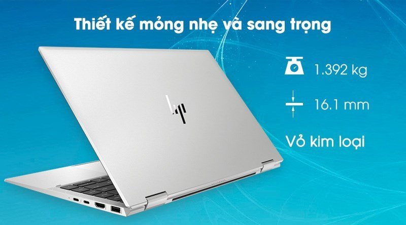 Laptop HP EliteBook X360 1040 G7 14 inch mỏng nhẹ xoay gập linh hoạt.