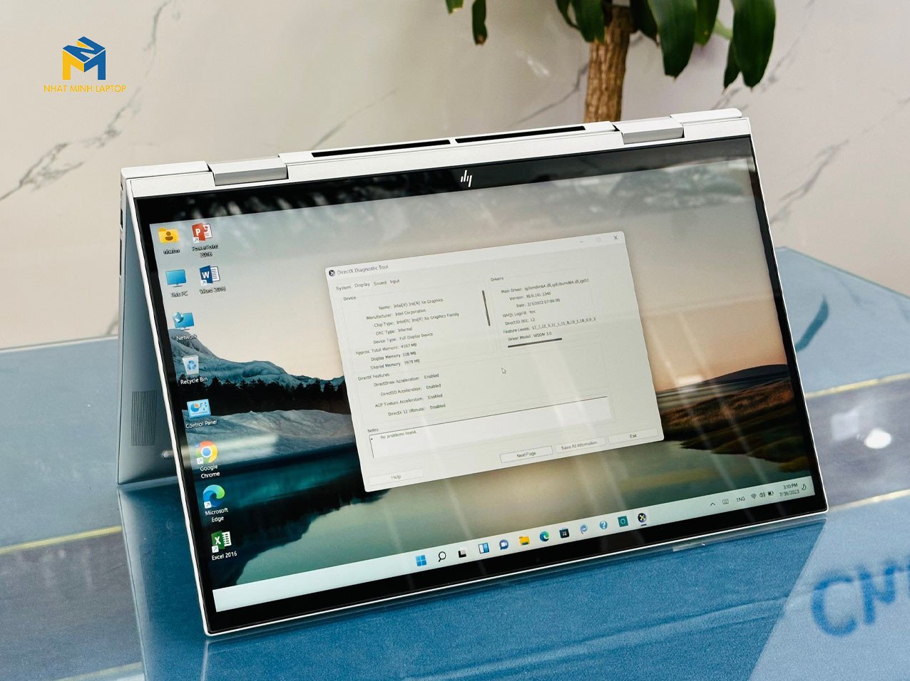 Laptop HP Envy cũ cảm ứng xoay gập 2-in-1 đa năng