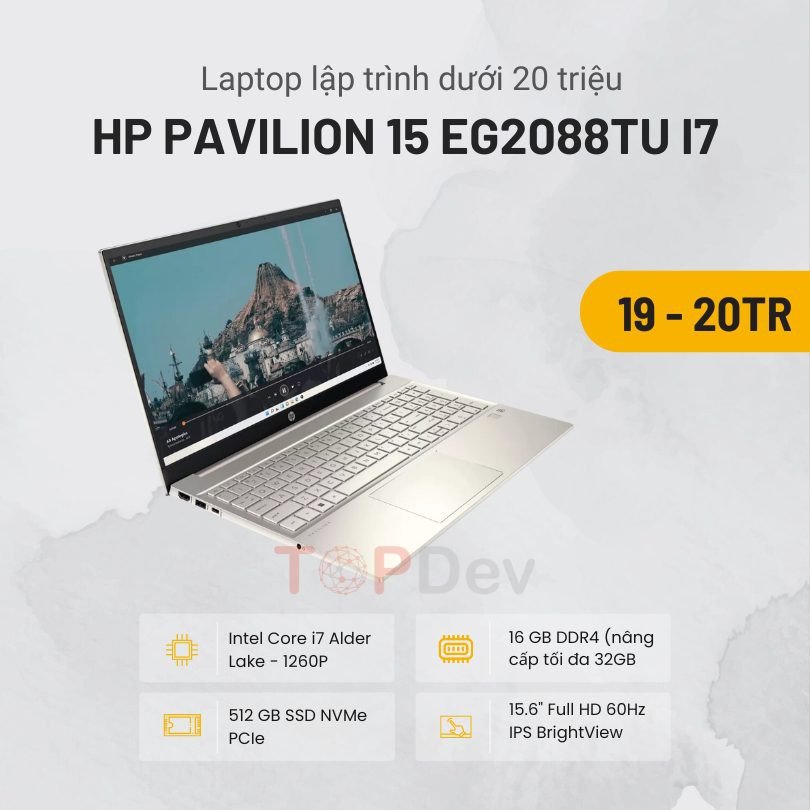 laptop hp pavilion 15 eg2088tu