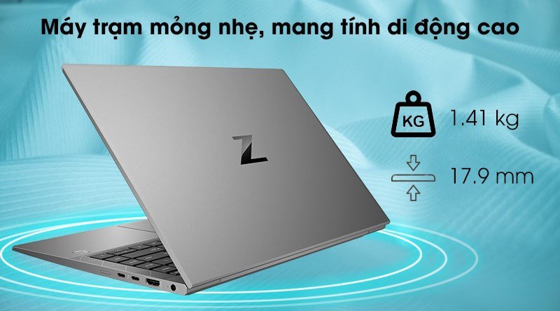 Laptop HP ZBook FireFly 14 G7 14 inch mỏng nhẹ chuyên nghiệp cho kiến trúc.