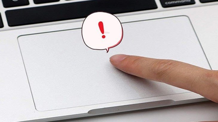 Laptop không nhấn chuột cảm ứng do lỗi phần cứng