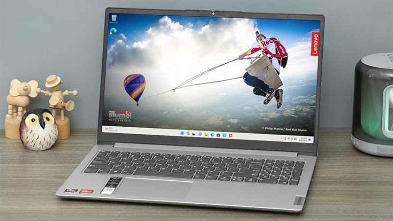 Laptop Lenovo Ideapad 1 15ALC7 R7 5700U màu xám đen cơ bản