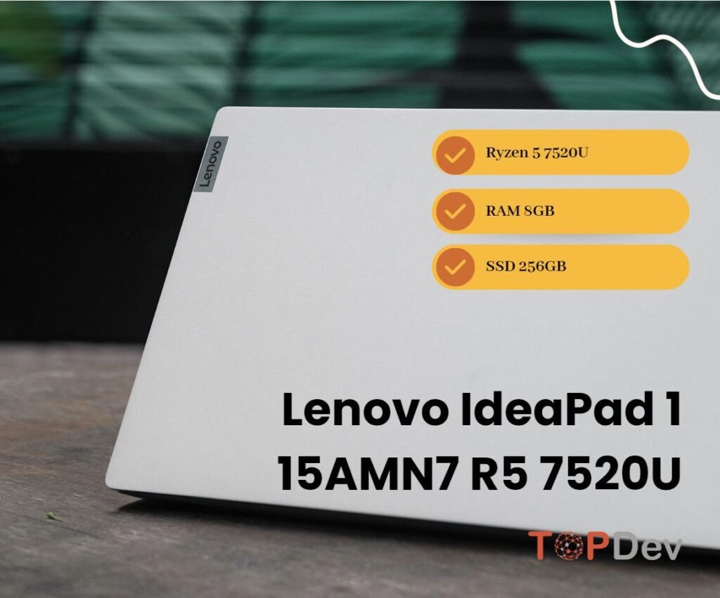 Laptop Lenovo IdeaPad 1, công cụ lý tưởng cho lập trình viên dưới 10 triệu