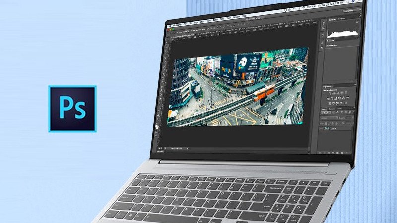 Laptop Lenovo IdeaPad, một lựa chọn cân bằng cho cấu hình laptop chạy Photoshop với thiết kế đẹp