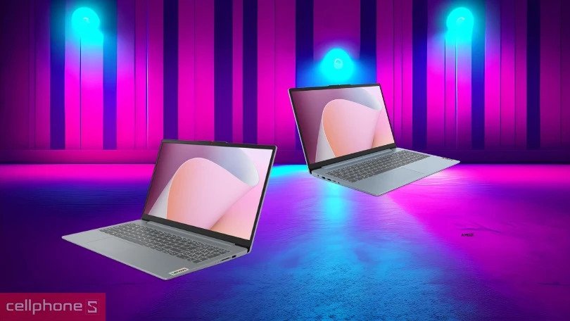 Laptop Lenovo Ideapad Slim 3 15 ABR8 82XM00EJVN với RAM 16GB và SSD 512GB