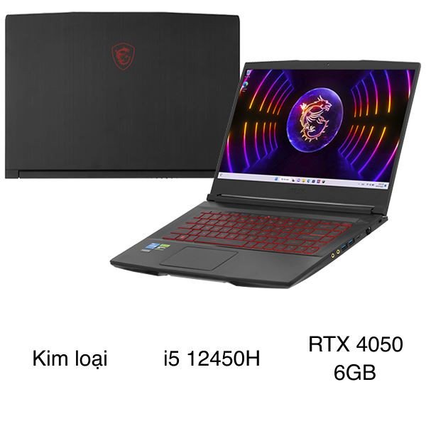 Laptop MSI Gaming GF63 Thin 12VE, màn hình chống chói Anti Glare bảo vệ mắt cho dân IT