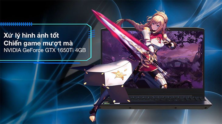 Laptop trang bị card đồ họa rời mạnh mẽ